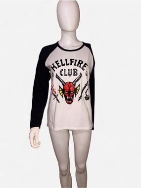 Stranger things unisex Hellfire Club Long-Sleeve Tee